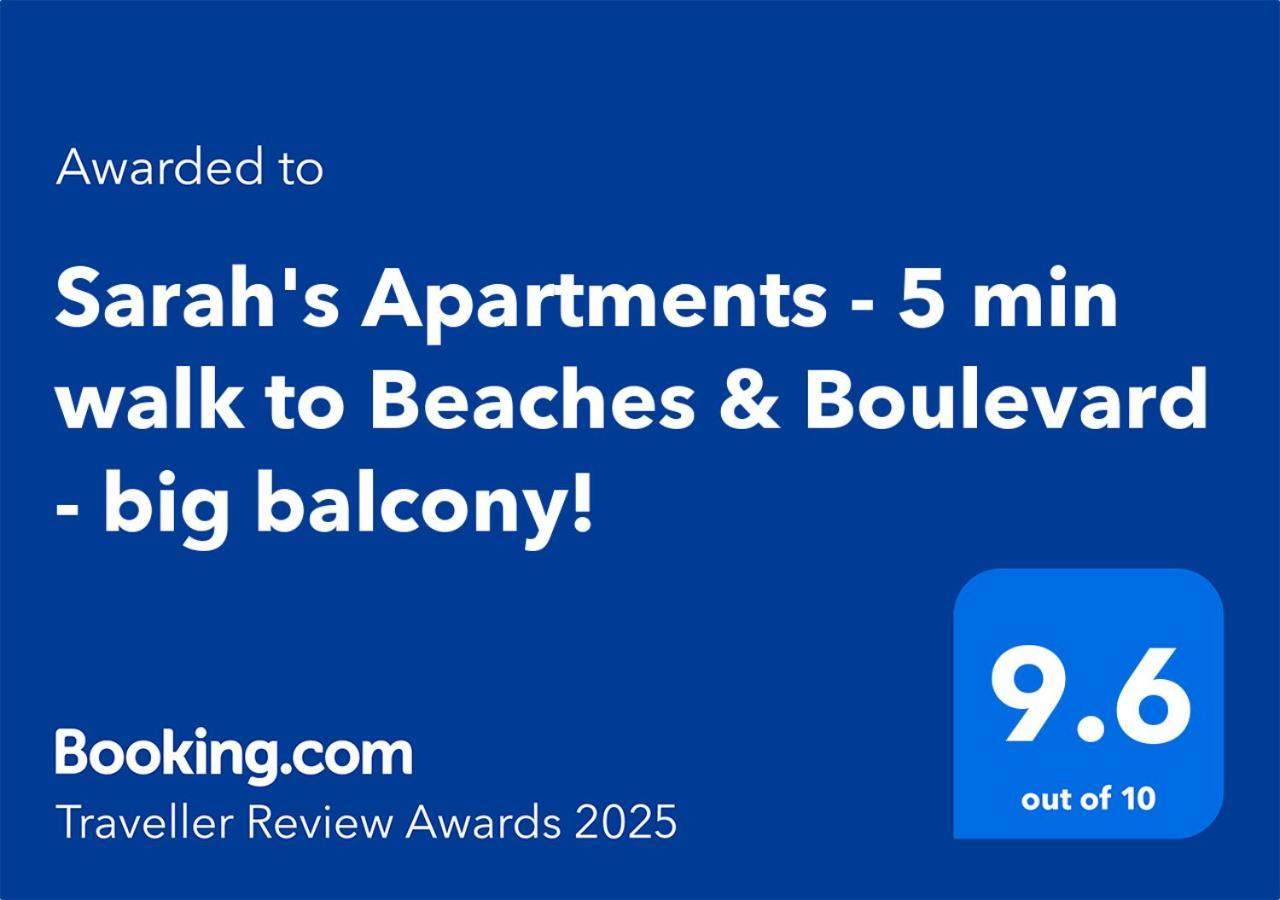 Sarah'S Apartments - 5 Min Walk To Beaches & Boulevard - Big Balcony! Sarandë エクステリア 写真